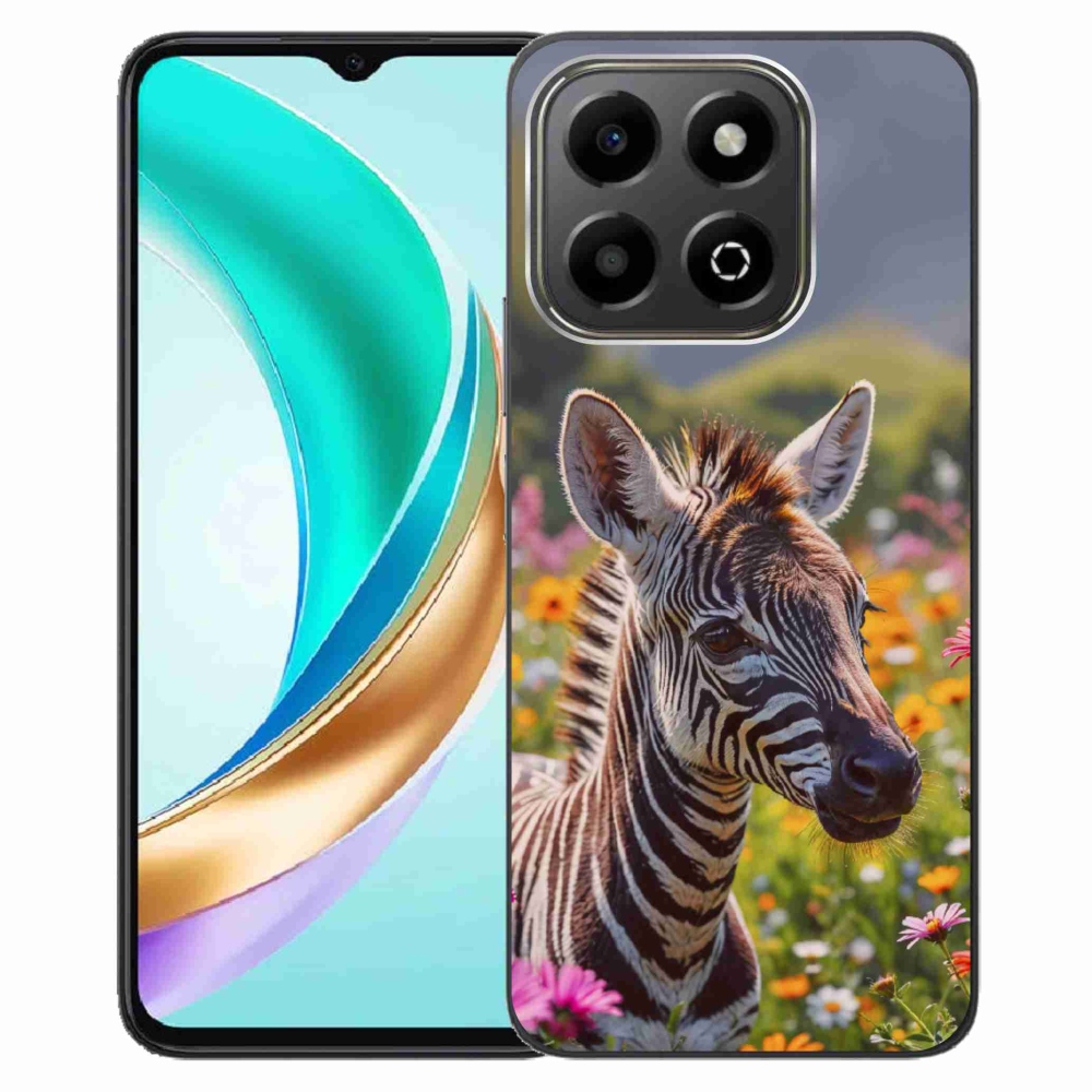 Gelový kryt mmCase na Honor X6b - zebra na louce