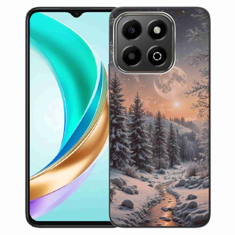 Gelový kryt mmCase na Honor X6b - zimní krajina 2