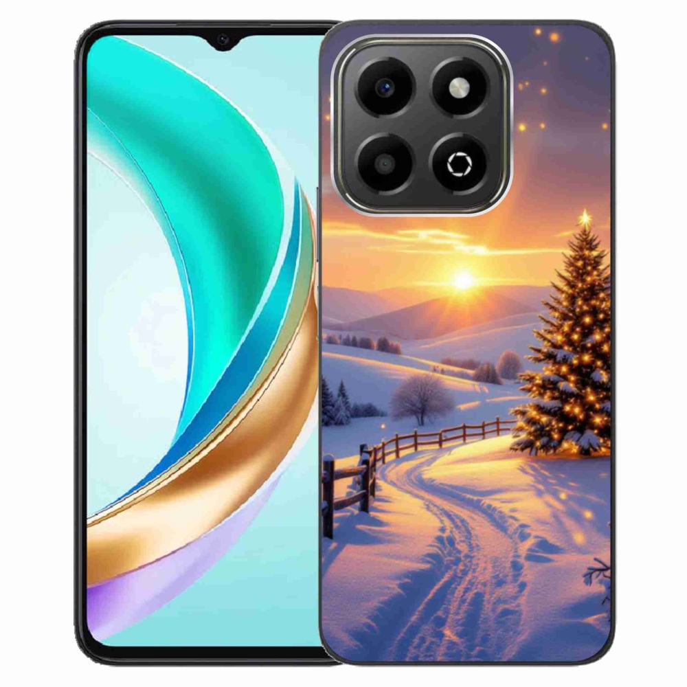 Gelový kryt mmCase na Honor X6b - zimní krajina