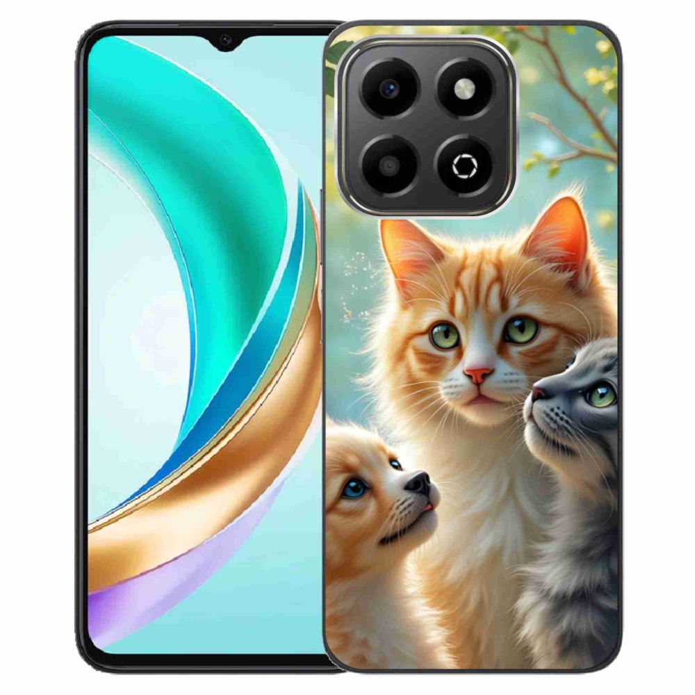 Gelový kryt mmCase na Honor X6b - zvířecí přátelství 2