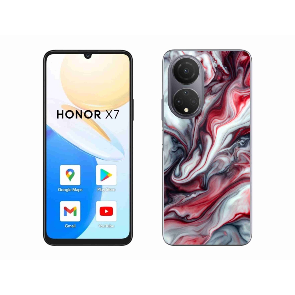 Gelový kryt mmCase na Honor X7 - abstraktní motiv 37