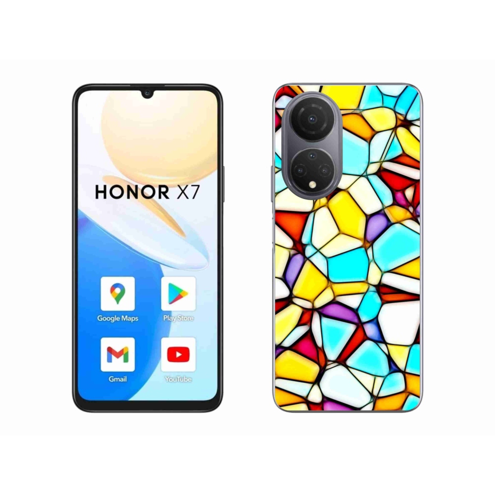 Gelový kryt mmCase na Honor X7 - abstraktní motiv 40
