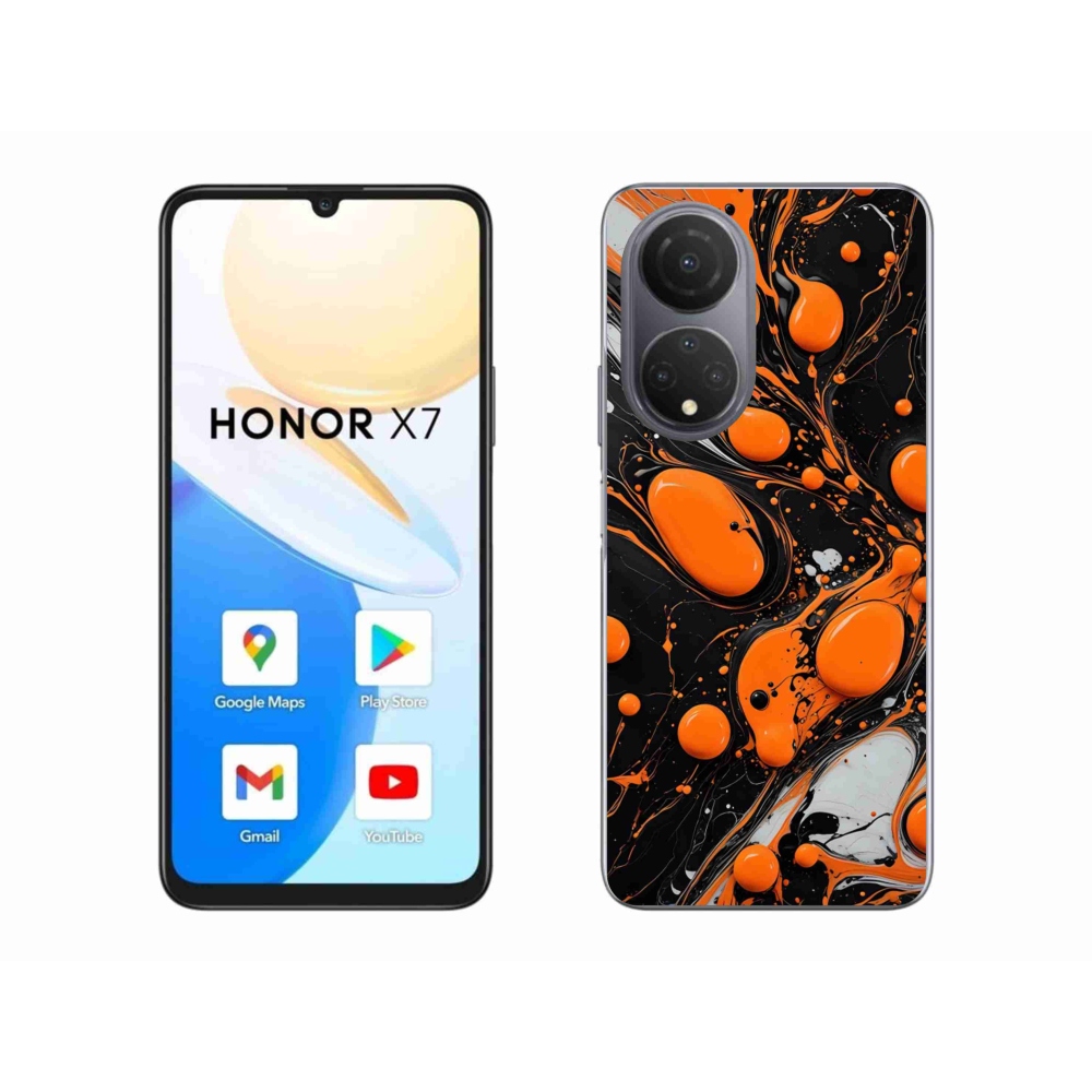 Gelový kryt mmCase na Honor X7 - abstraktní motiv 41