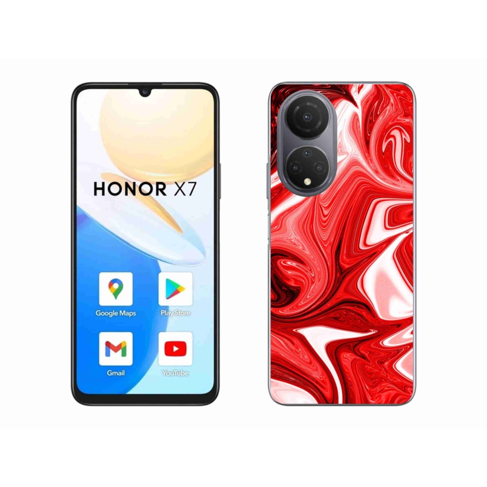 Gelový kryt mmCase na Honor X7 - abstraktní motiv 43