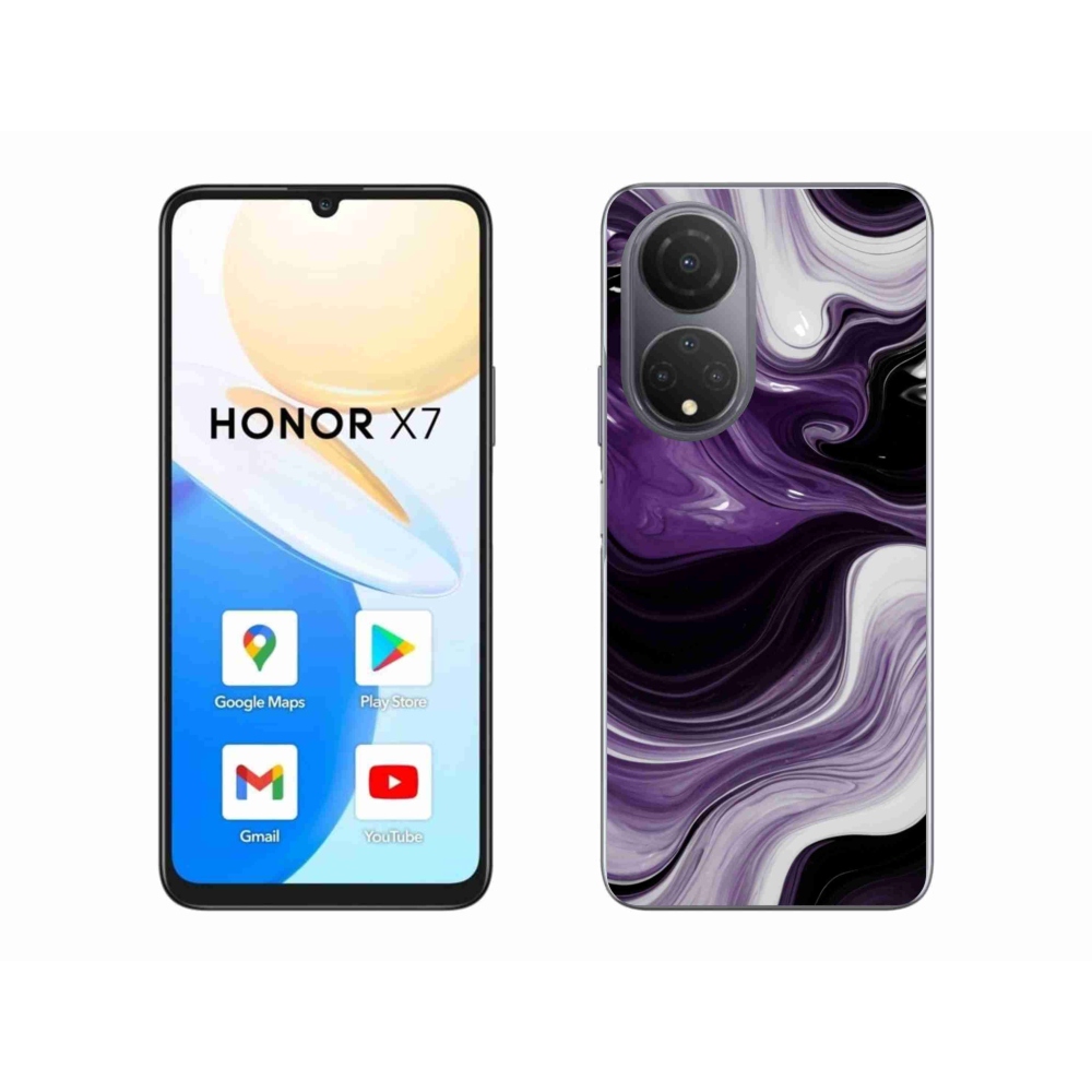 Gelový kryt mmCase na Honor X7 - abstraktní motiv 46