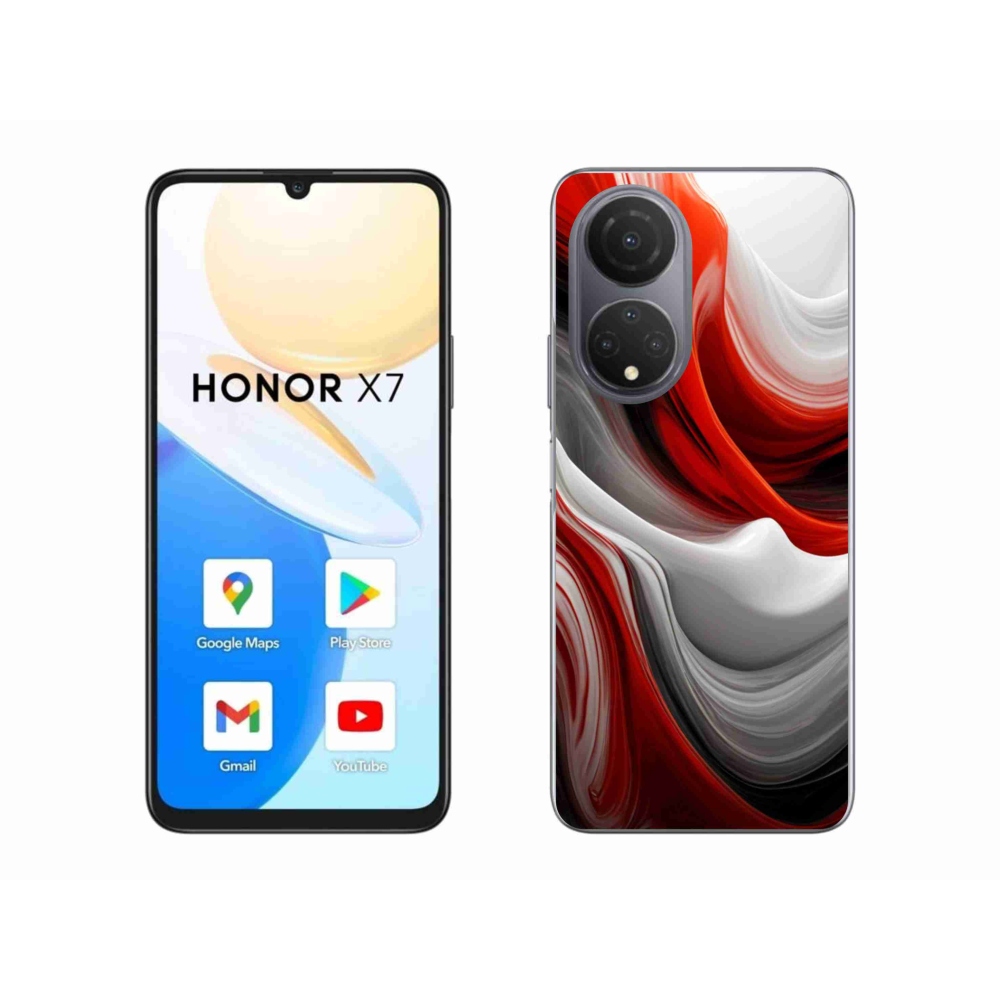 Gelový kryt mmCase na Honor X7 - abstraktní motiv 47