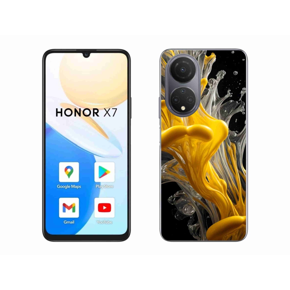 Gelový kryt mmCase na Honor X7 - abstraktní motiv 48