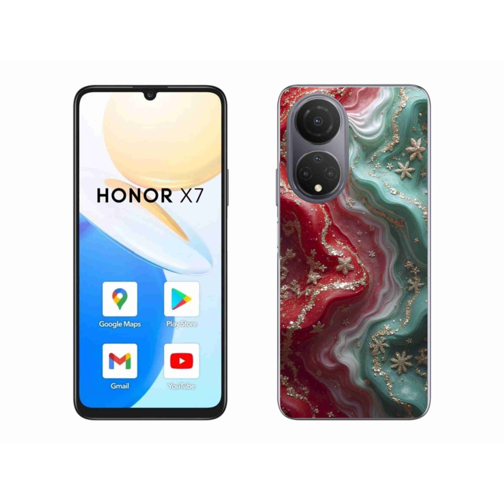 Gelový kryt mmCase na Honor X7 - abstraktní motiv 54