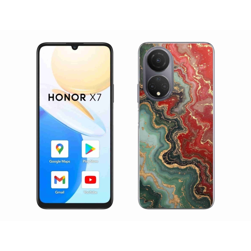 Gelový kryt mmCase na Honor X7 - abstraktní motiv 55