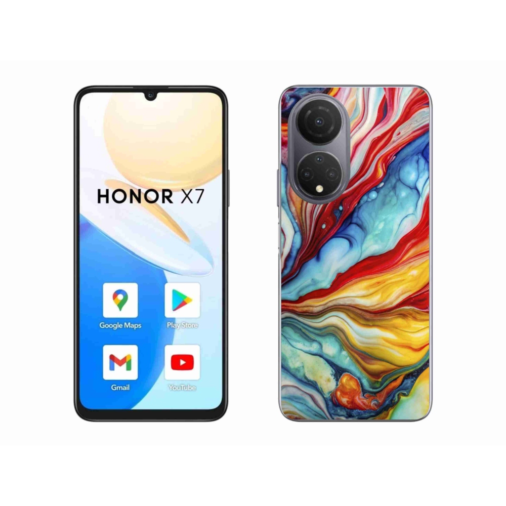 Gelový kryt mmCase na Honor X7 - abstraktní motiv 58