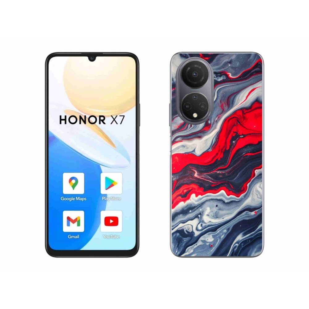 Gelový kryt mmCase na Honor X7 - abstraktní motiv 59