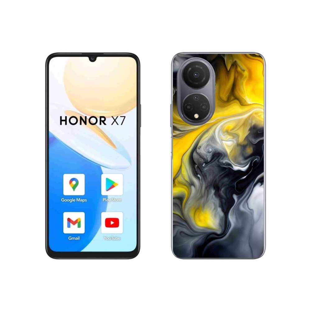Gelový kryt mmCase na Honor X7 - abstraktní motiv 60