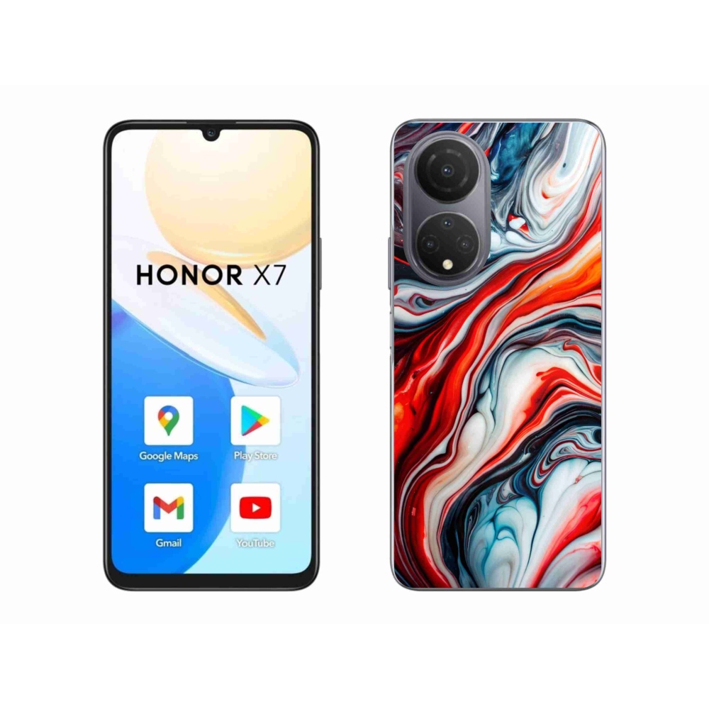 Gelový kryt mmCase na Honor X7 - abstraktní motiv 63