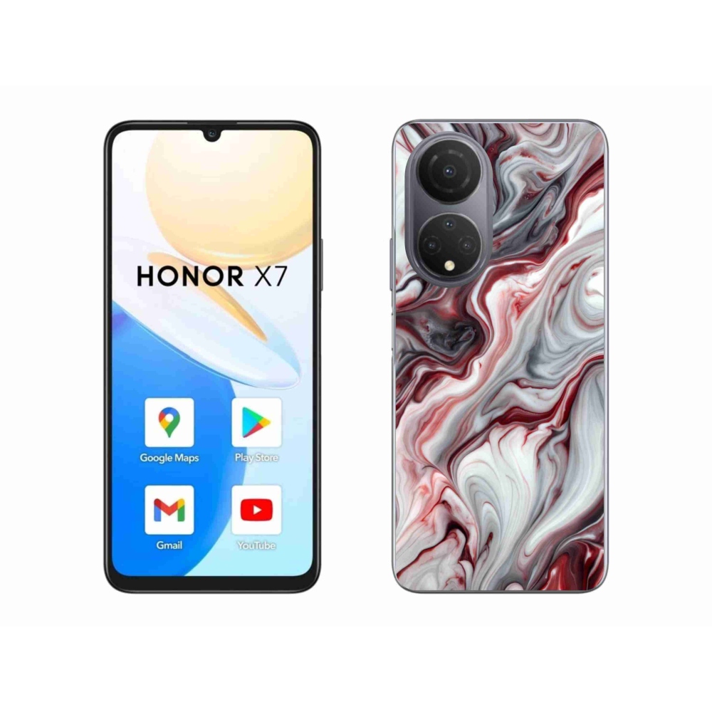 Gelový kryt mmCase na Honor X7 - abstraktní motiv 64