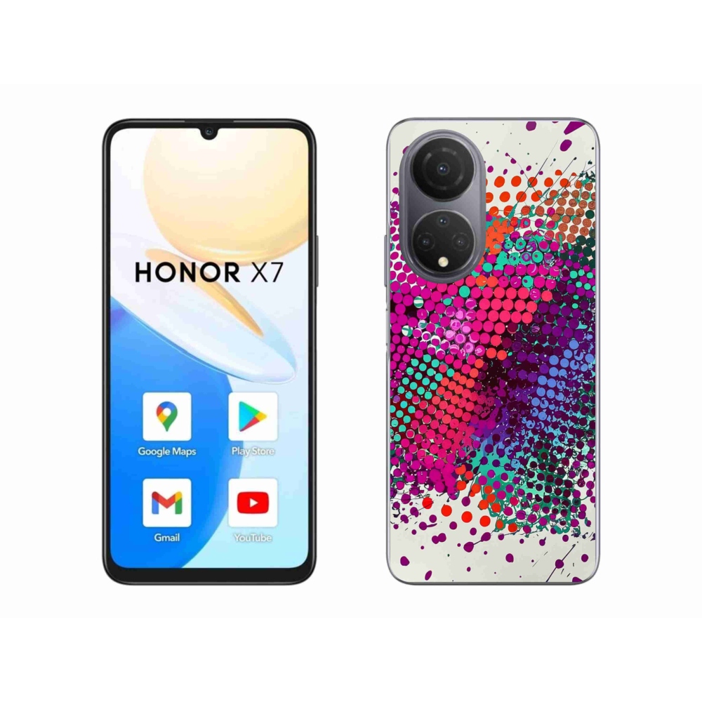 Gelový kryt mmCase na Honor X7 - abstraktní motiv 65