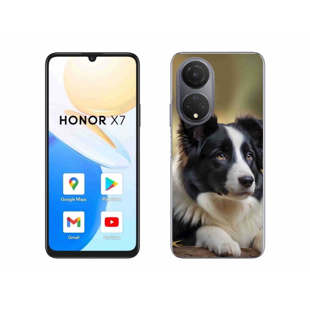 Gelový kryt mmCase na Honor X7 - border kolie 2