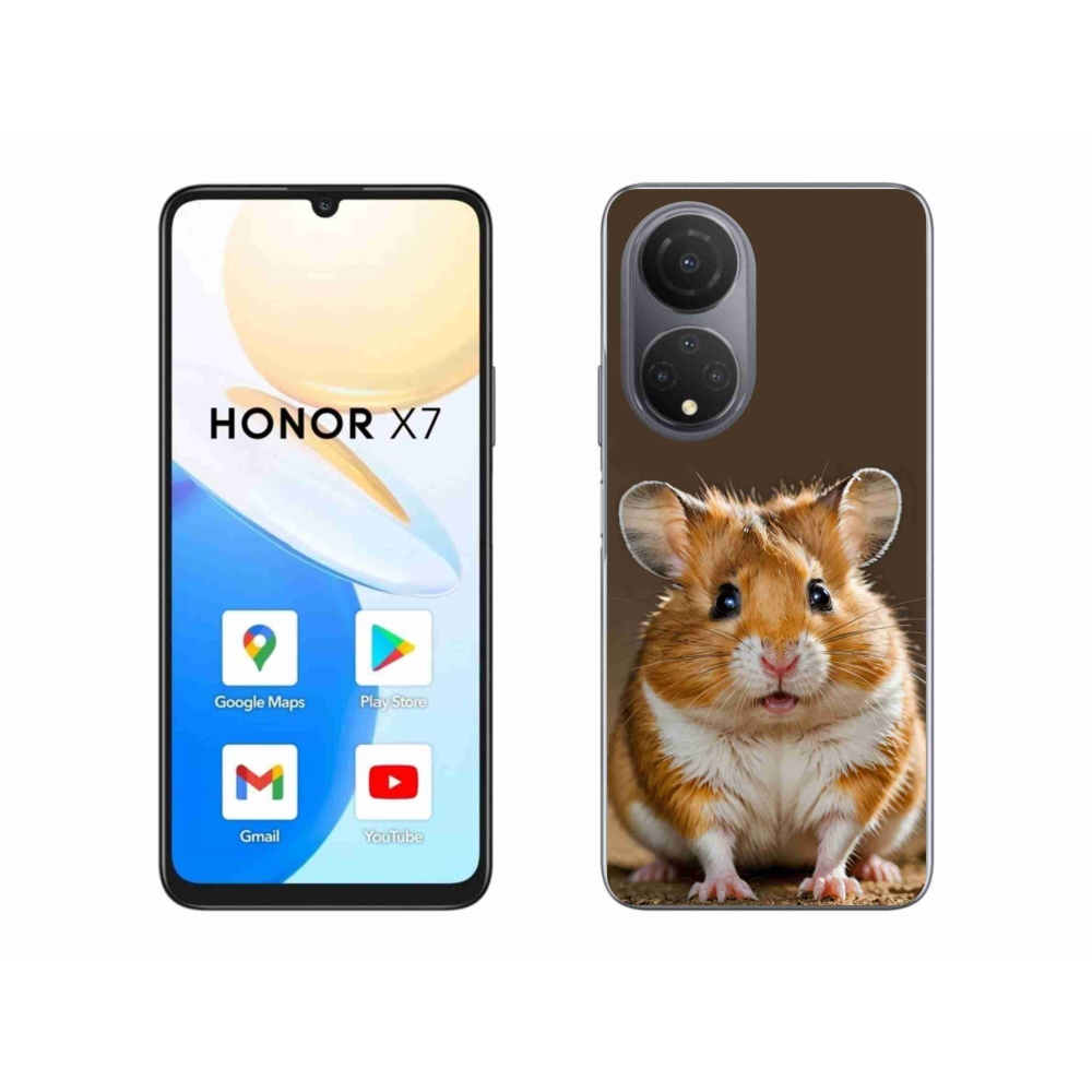 Gelový kryt mmCase na Honor X7 - křeček