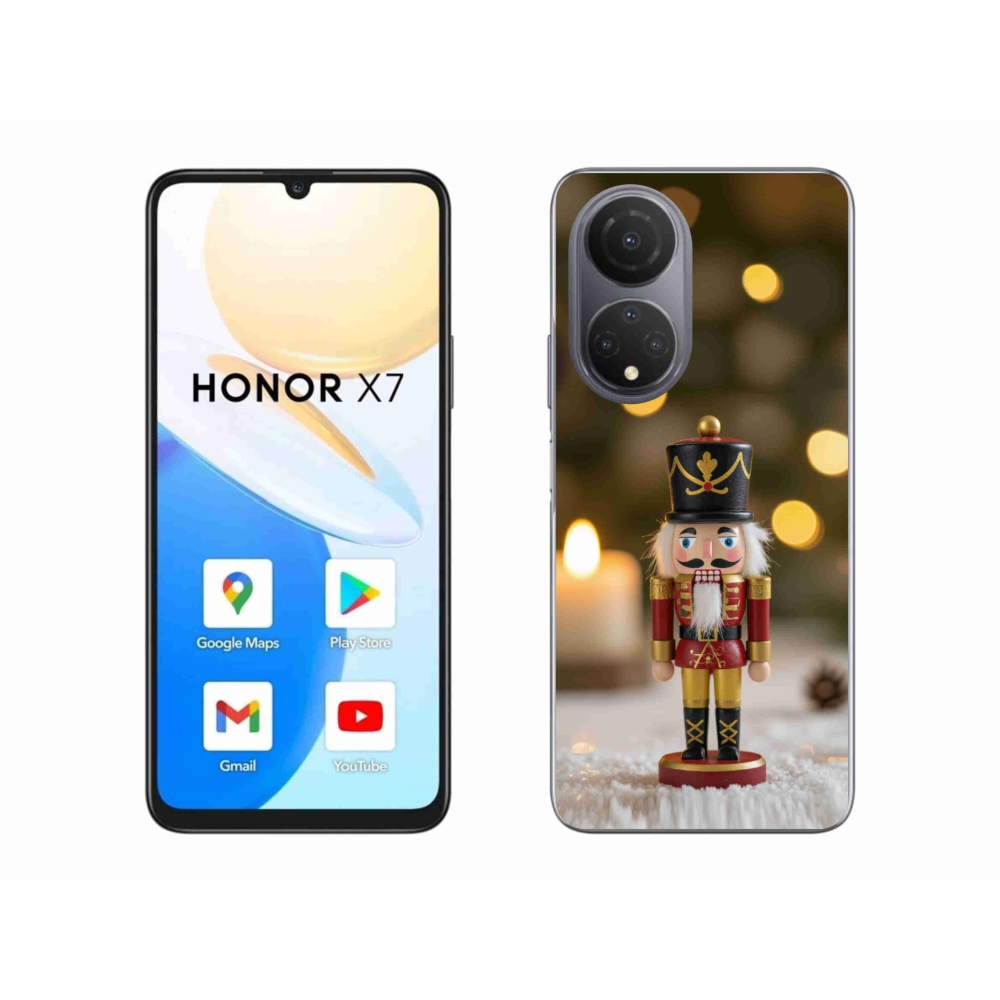 Gelový kryt mmCase na Honor X7 - louskáček