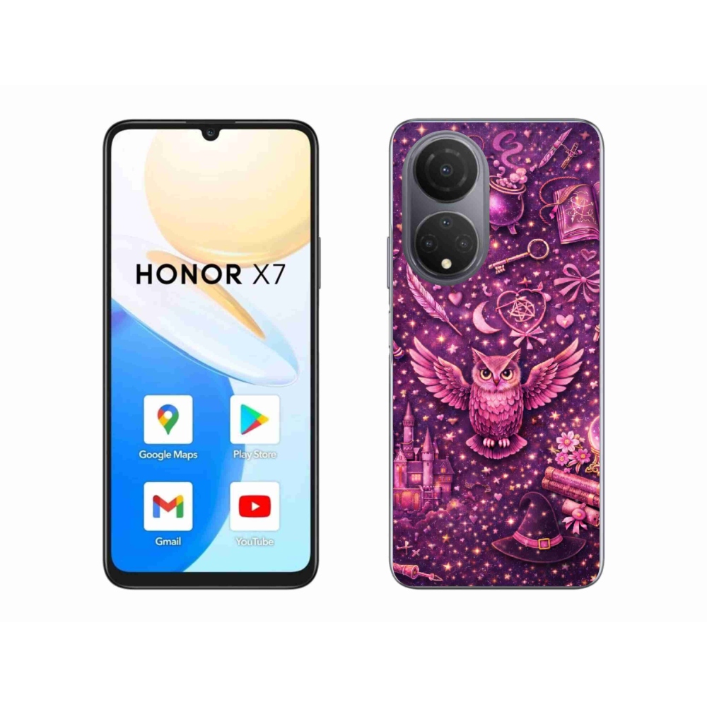 Gelový kryt mmCase na Honor X7 - magický svět