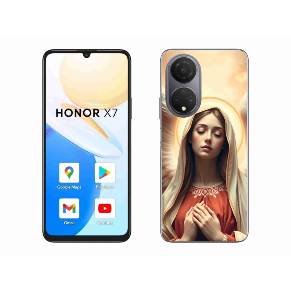 Gelový kryt mmCase na Honor X7 - náboženský motiv