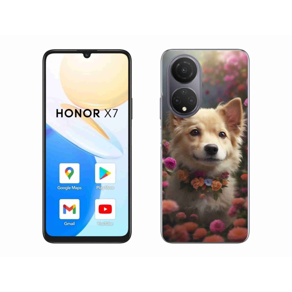 Gelový kryt mmCase na Honor X7 - německý špic