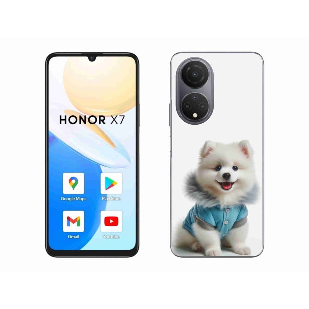 Gelový kryt mmCase na Honor X7 - pomeranian