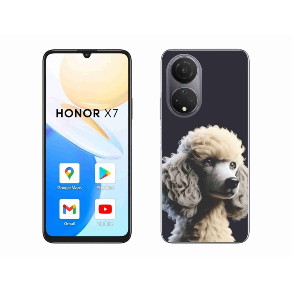 Gelový kryt mmCase na Honor X7 - pudl