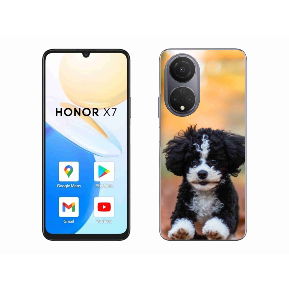Gelový kryt mmCase na Honor X7 - roztomilé štěně 2