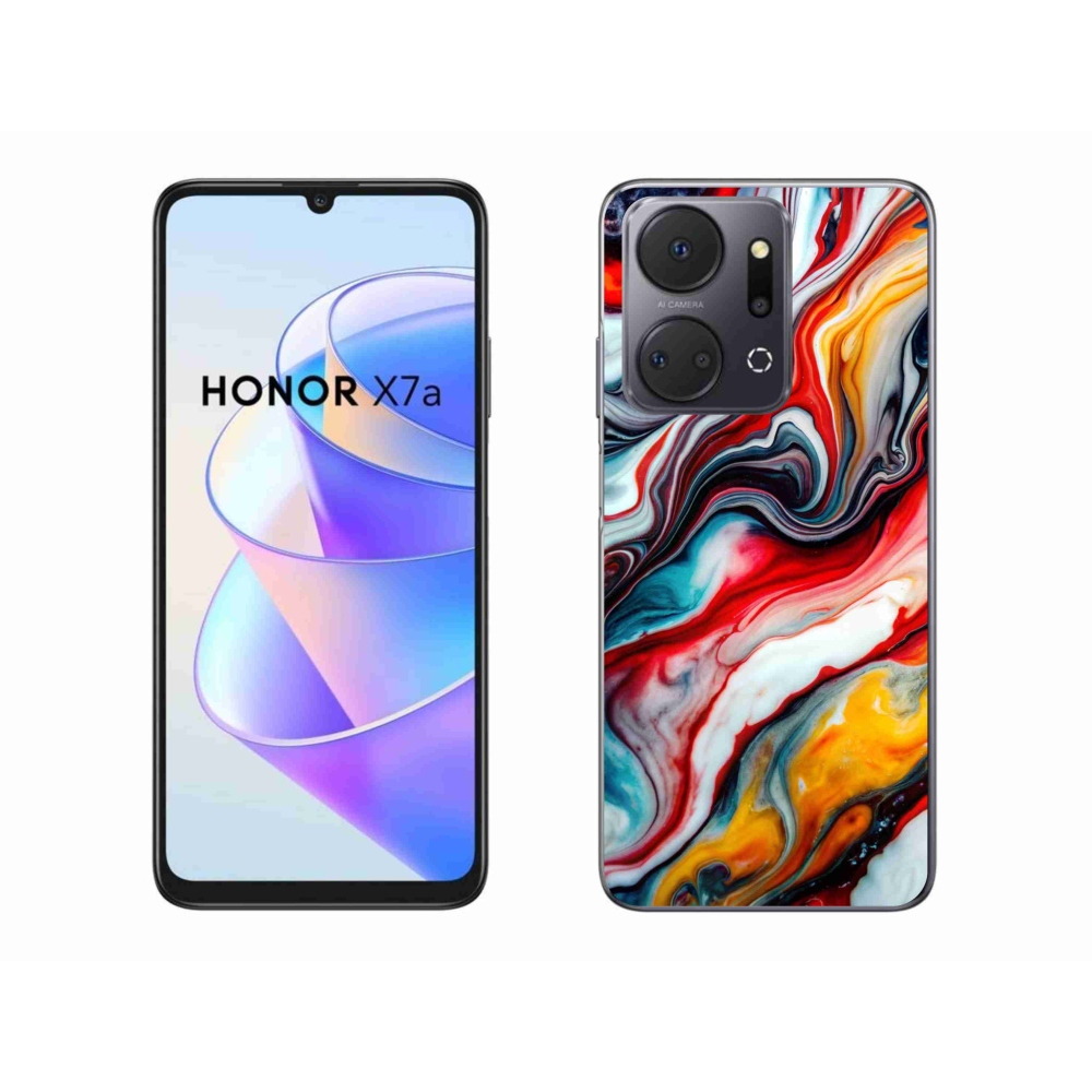 Gelový kryt mmCase na Honor X7a - abstraktní motiv 35
