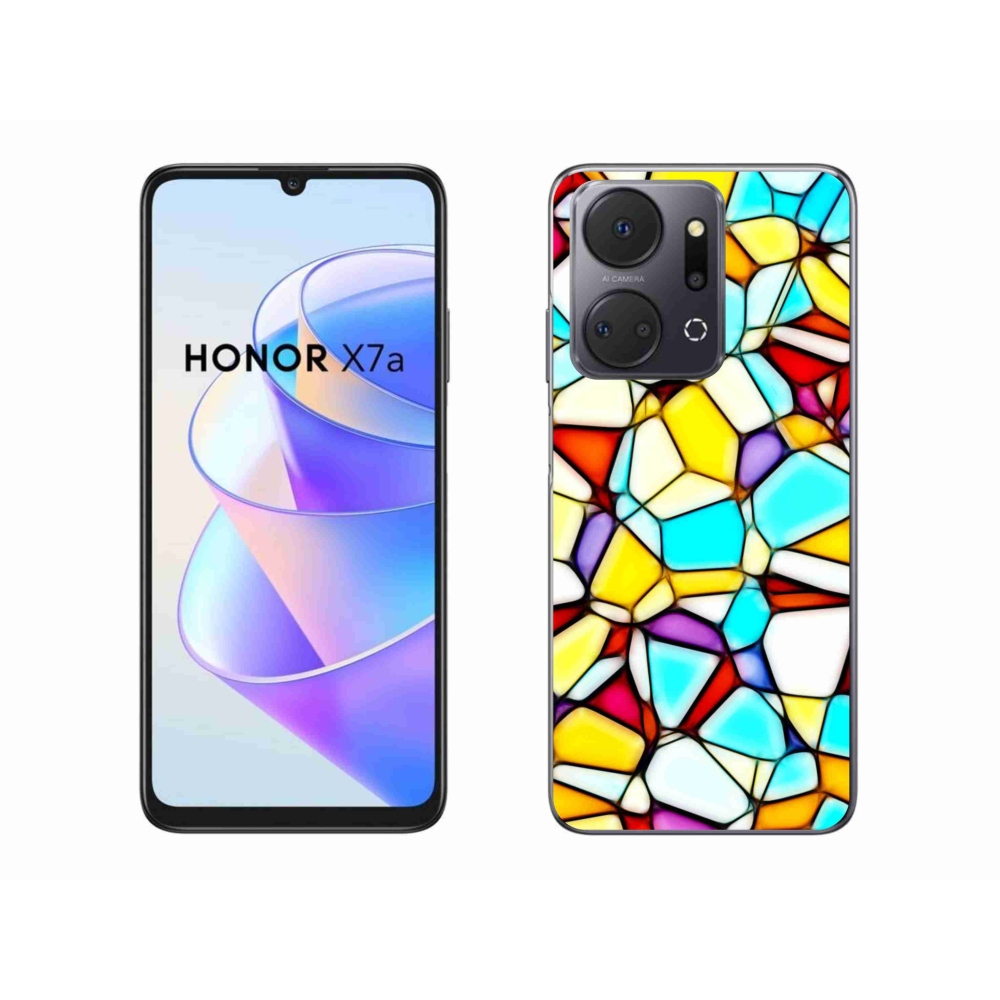 Gelový kryt mmCase na Honor X7a - abstraktní motiv 40