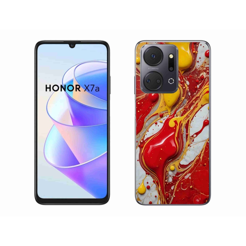Gelový kryt mmCase na Honor X7a - abstraktní motiv 42