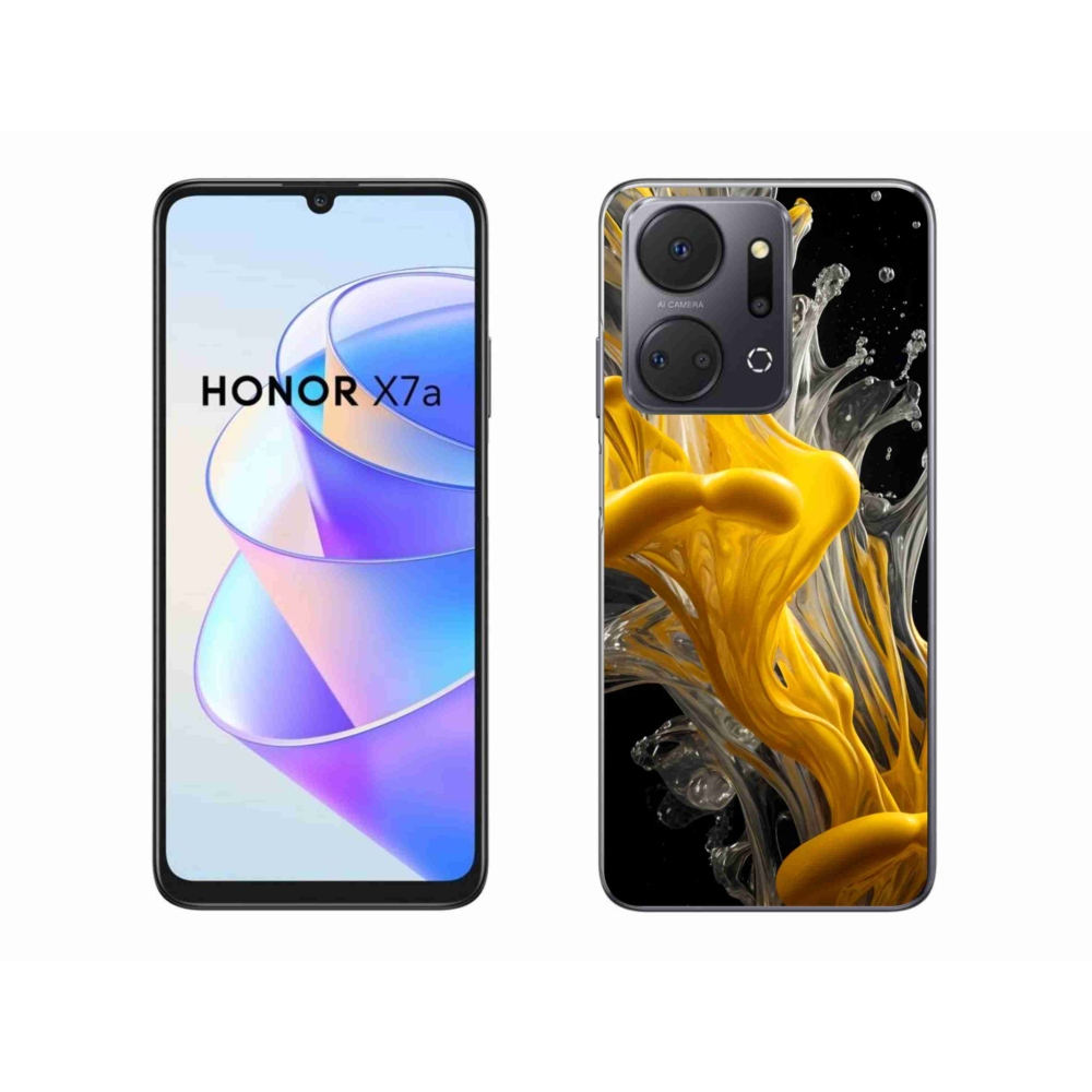 Gelový kryt mmCase na Honor X7a - abstraktní motiv 48
