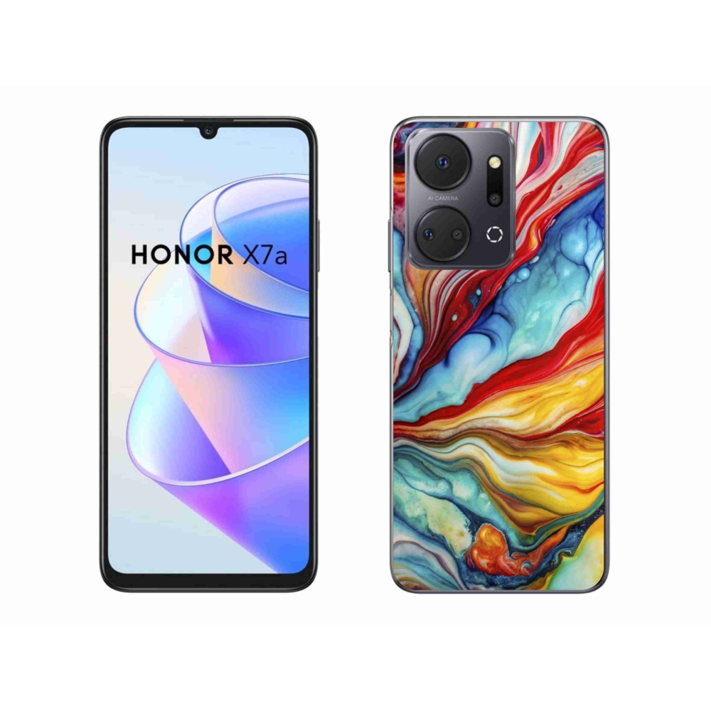 Gelový kryt mmCase na Honor X7a - abstraktní motiv 58