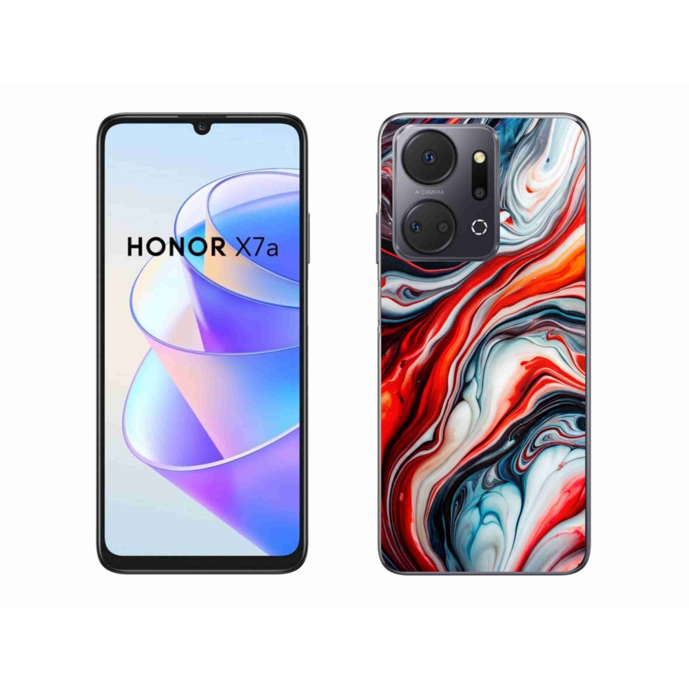 Gelový kryt mmCase na Honor X7a - abstraktní motiv 63