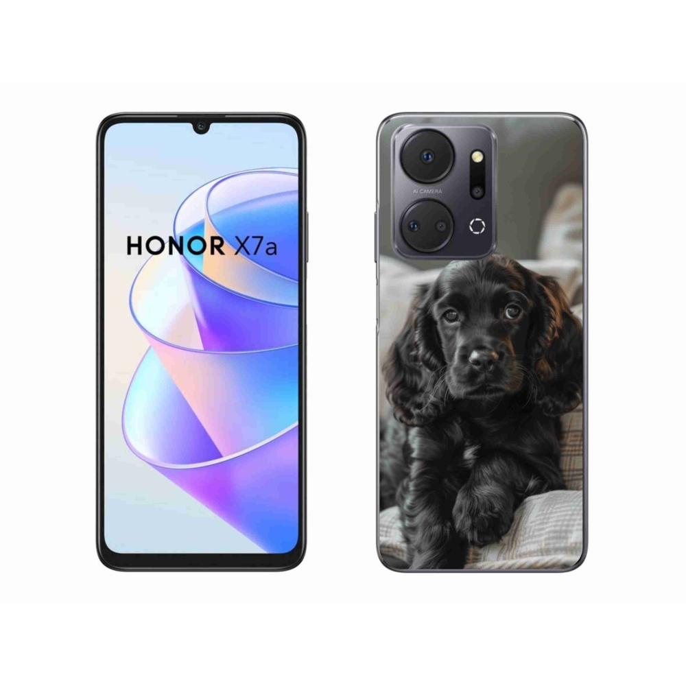 Gelový kryt mmCase na Honor X7a - anglický kokršpaněl