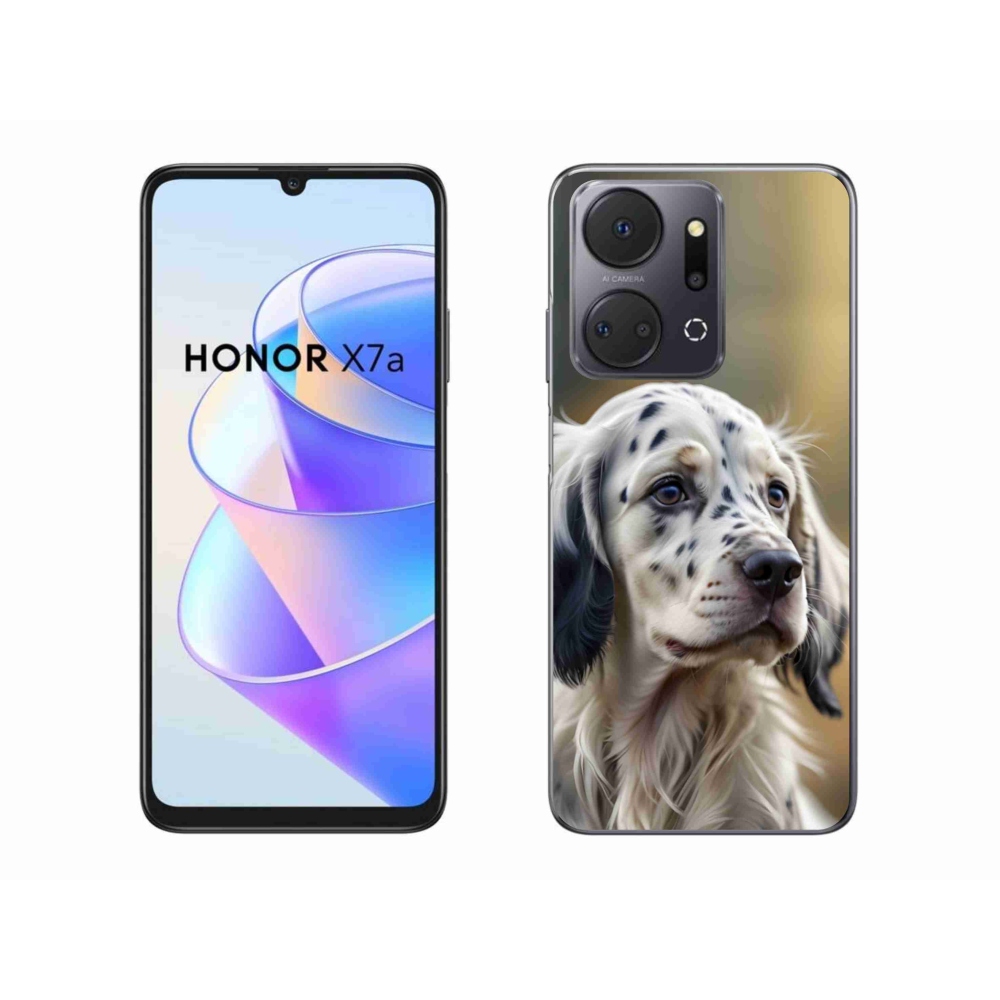 Gelový kryt mmCase na Honor X7a - anglický setr