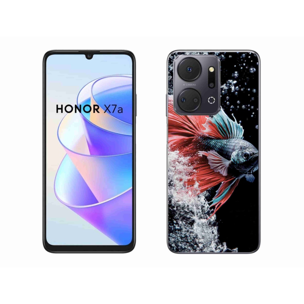 Gelový kryt mmCase na Honor X7a - bojovnice pestrá