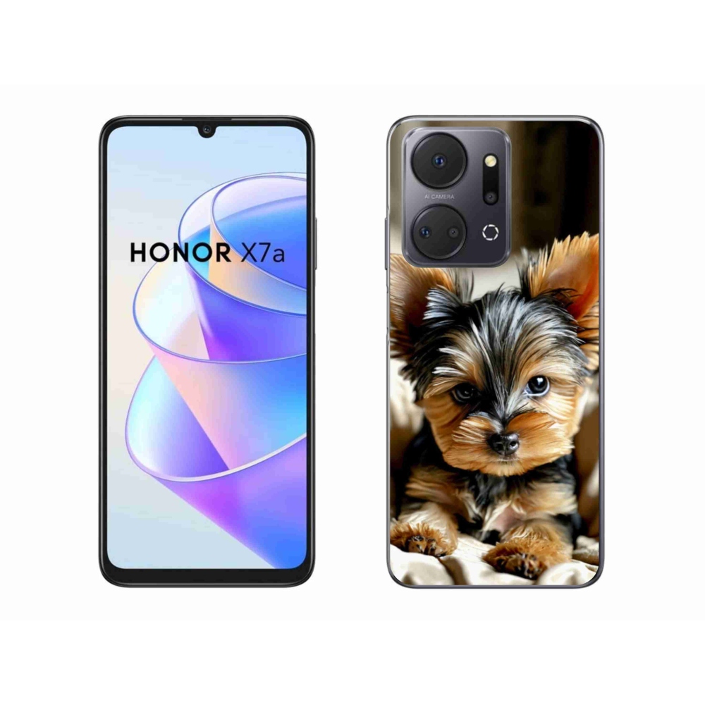 Gelový kryt mmCase na Honor X7a - jorkšír 11