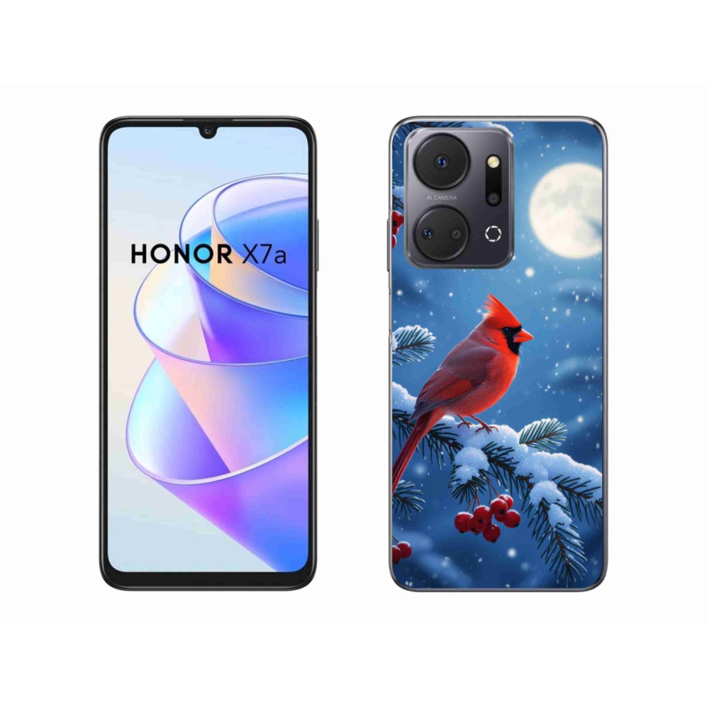 Gelový kryt mmCase na Honor X7a - kardinál červený