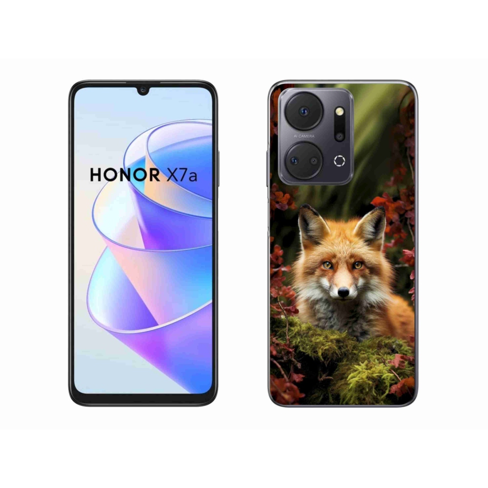 Gelový kryt mmCase na Honor X7a - liška v lese