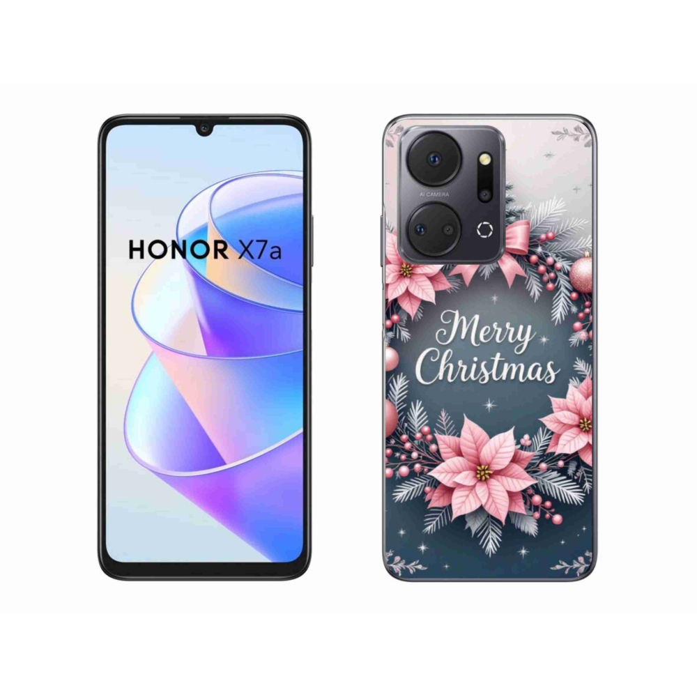 Gelový kryt mmCase na Honor X7a - merry christmas
