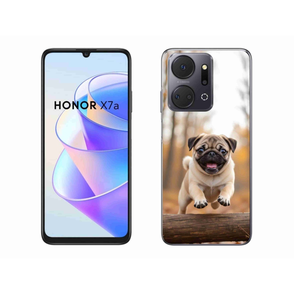 Gelový kryt mmCase na Honor X7a - mops 2