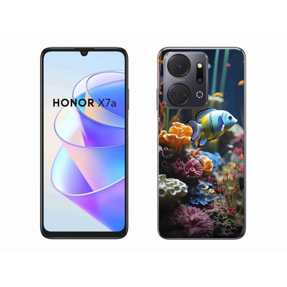 Gelový kryt mmCase na Honor X7a - mořský svět 5