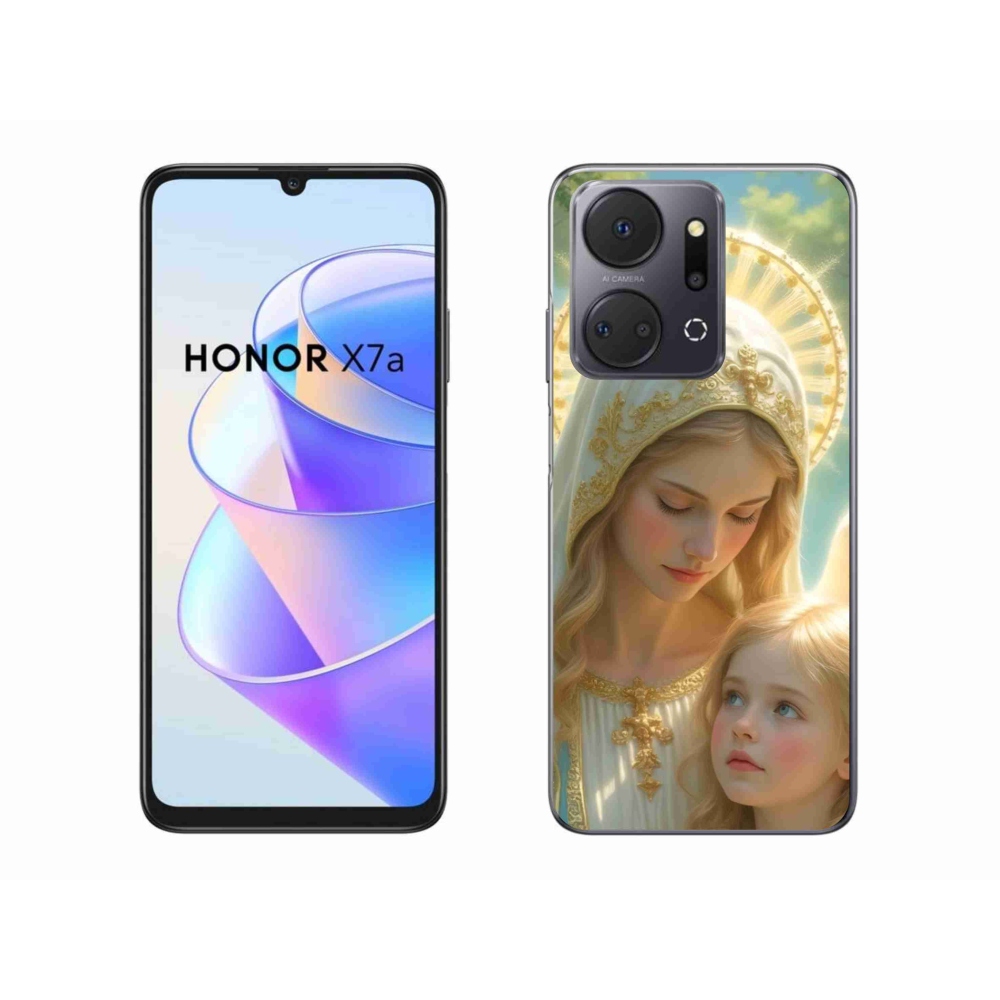 Gelový kryt mmCase na Honor X7a - náboženský motiv 2