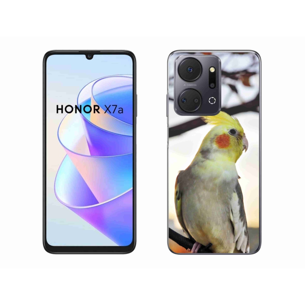 Gelový kryt mmCase na Honor X7a - papoušek korela
