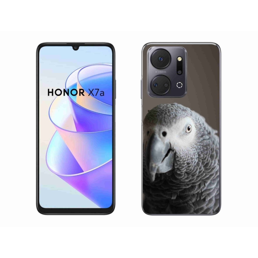 Gelový kryt mmCase na Honor X7a - papoušek žako 2