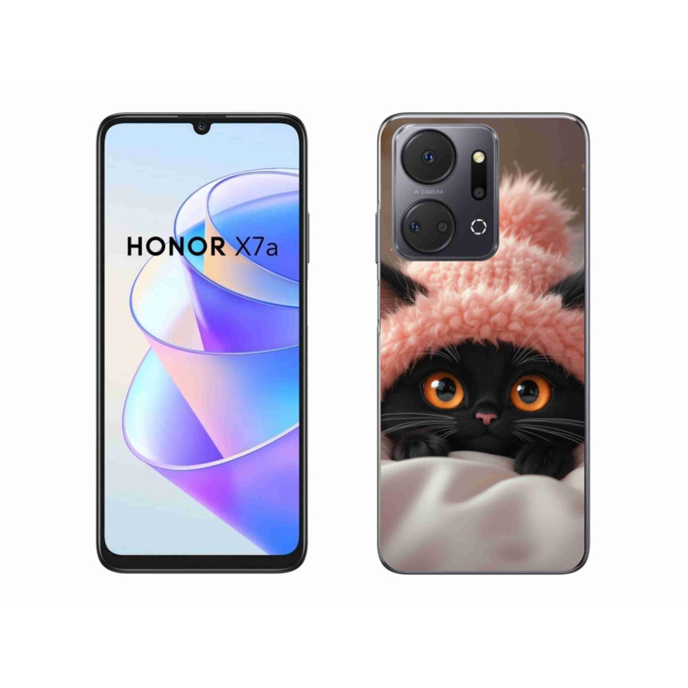 Gelový kryt mmCase na Honor X7a - roztomilé kotě 7