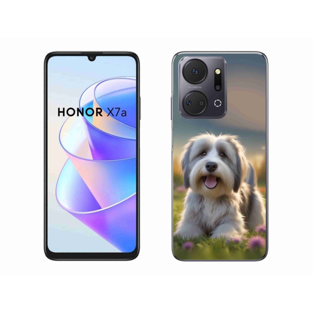 Gelový kryt mmCase na Honor X7a - roztomilý havanský psík