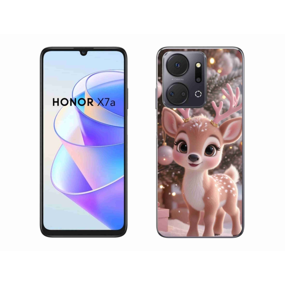 Gelový kryt mmCase na Honor X7a - roztomilý sob