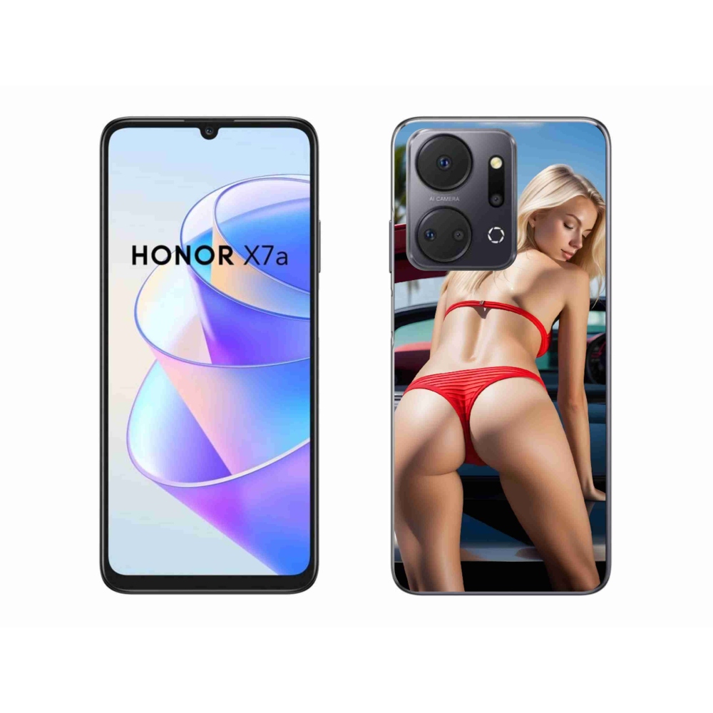 Gelový kryt mmCase na Honor X7a - sexy žena 2